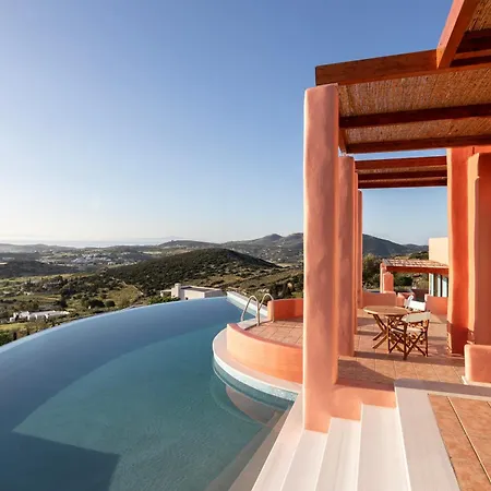 Villa Malia, Eco-chic, Tranquility, Sea Views & Luxury Cycladic Island Escape Tálanda