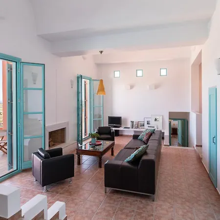 Malia, Eco-chic, Tranquility, Sea Views & Luxury Cycladic Island Escape Villa *