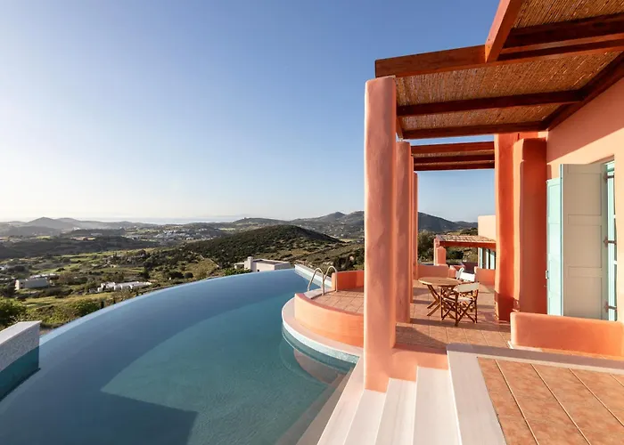 Villa Malia, Eco-chic, Tranquility, Sea Views & Luxury Cycladic Island Escape Tálanda