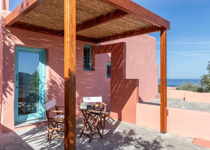 Villa Malia, Eco-chic, Tranquility, Sea Views & Luxury Cycladic Island Escape Tálanda