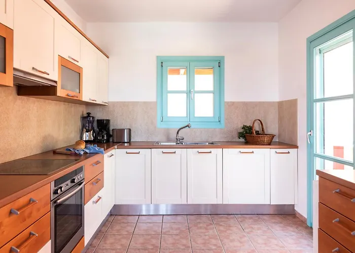 Malia, Eco-chic, Tranquility, Sea Views & Luxury Cycladic Island Escape Villa