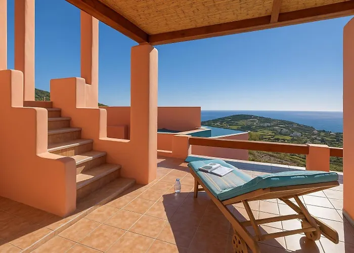 Malia, Eco-chic, Tranquility, Sea Views & Luxury Cycladic Island Escape Villa Tálanda