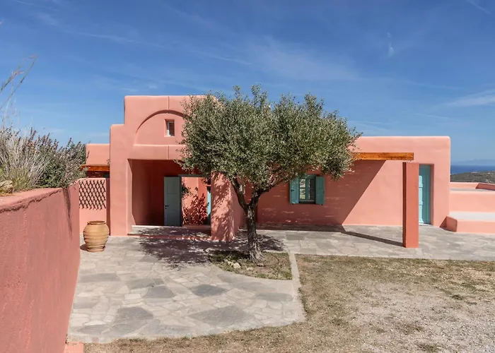 Malia, Eco-chic, Tranquility, Sea Views & Luxury Cycladic Island Escape *