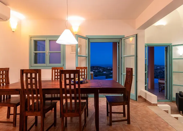 Malia, Eco-chic, Tranquility, Sea Views & Luxury Cycladic Island Escape Villa Tálanda